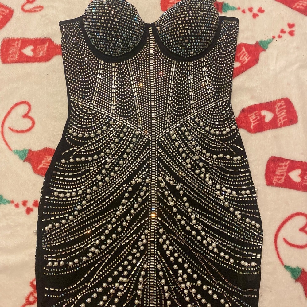 Sparkly rhinestone Party Dress